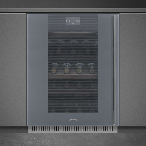 Встраиваемый винный шкаф SMEG CVI138LWS2