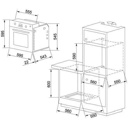 Духовой шкаф Franke GN86MHXS (116.0529.847)