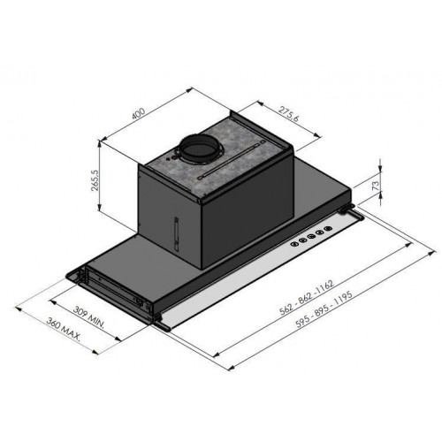 Вытяжка FABER ILMA TOUCH X A120 (305.0567.014)